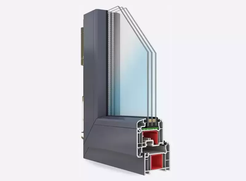 Metal-plastic window - 5 chambers.webp